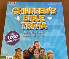 Children’s Bible Trivia Ideal 2011 Edition Question Board Game Sealed New