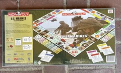 Monopoly US Marines Board Game Military 2005 Collector’s Edition New Sealed