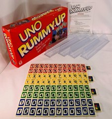 1993 Uno Rummy Up Game by Mattel Complete in Great Condition FREE SHIPPING