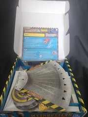 Discovery Channel Mythbusters Board Game Complete Buster Catapult Science