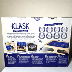 NEW Klask Tabletop Board Game Magnetic Foosball Hockey Battle Denmark Ages 8+