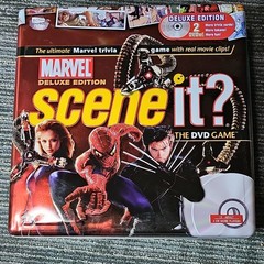 Marvel Deluxe Edition Scene It? DVD Game – Tin Box – 2006 – Complete