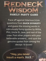 Duck Dynasty Redneck Wisdom Family Party Game • New • Sealed! Lots of fun!