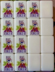American Mahjong Set •160 Melamine Tiles •Racks •Storage Satchel