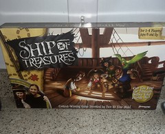 Ship of Treasures Kids Game Ages 8+ Invented by Two 10 Year Olds New Sealed Box