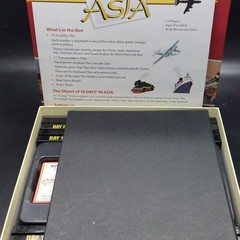 10 Days in Asia Board Game – 2008 Out of the Box – 100% Complete Excellent Cond.