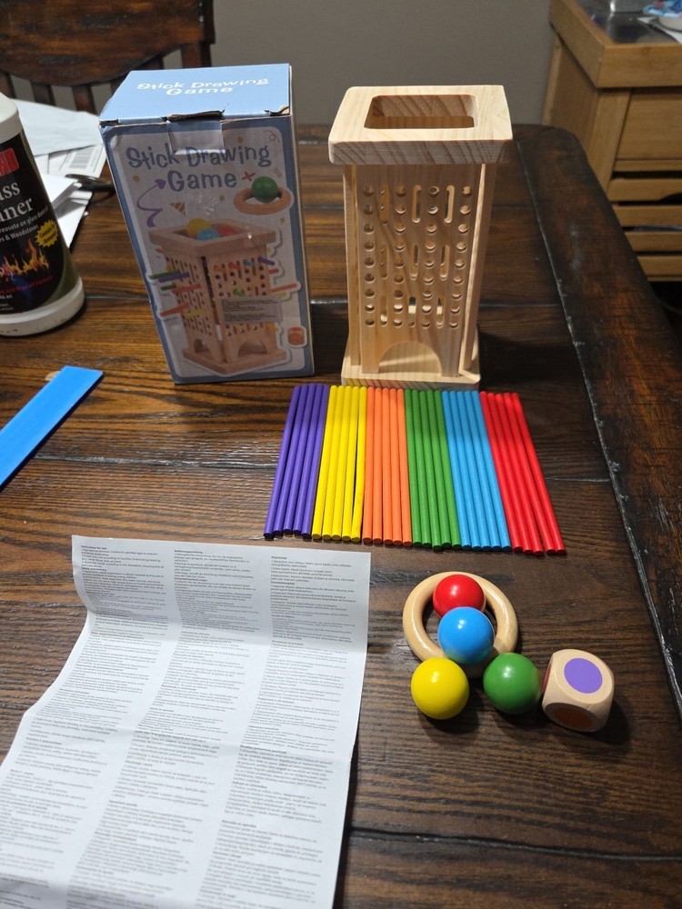 Stick Drawing Game with Colorful Sticks new in box Very Fun New Out Of Packagin