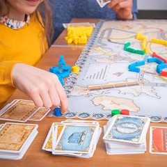 Days Of Wonder Ticket to Ride: Europe Board Game blue (DO7202)