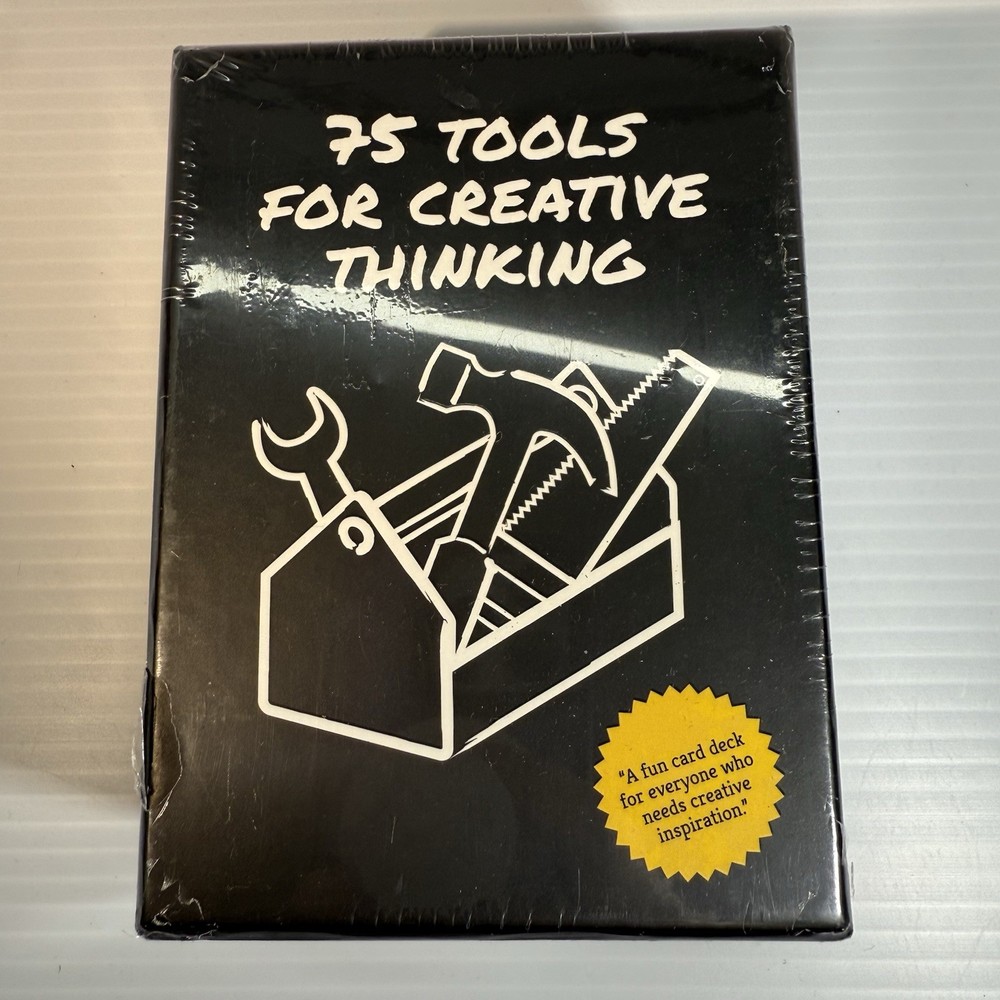 75 Tools for Creative Thinking A Fun Card Deck for Creative Inspiration 2013