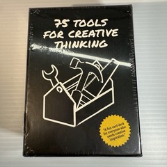 75 Tools for Creative Thinking A Fun Card Deck for Creative Inspiration 2013