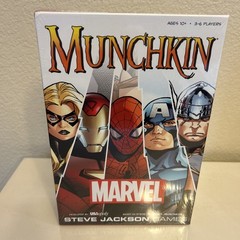 USAOpoly Munchkin Marvel by Steve Jackson Card Game 3-6 Brand New!