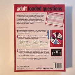 All Things Equal Adult Loaded Questions Party Game Spinner 17+ 4-6 Players