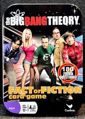 2014 The Big Bang Theory Fact or Fiction Card Game 90 Cards 180 Trivia Questions