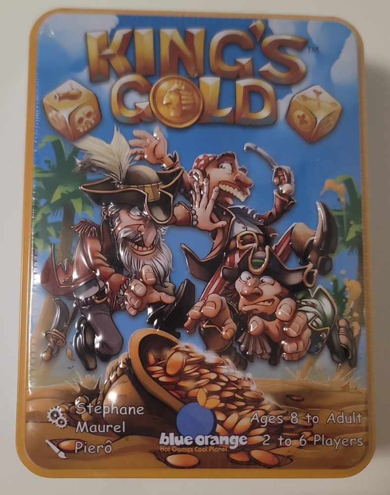 King’s Gold 2014, Blue Orange Games, New Sealed