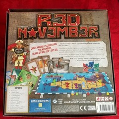Red November Board Game, Fantasy Flight Games, 100% Complete, Out of Print