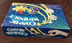 Vintage Cosmic Wimpout Dice Game C3 Inc. 1984 Rare And All Stickers None Missing
