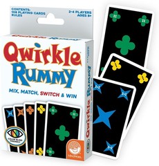 Qwirkle Rummy: Classic Card Game for Skill-Building Fun with 108 Colorful Cards!