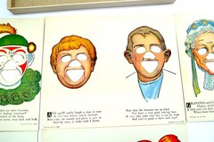 Antique 1912 FUNNY FACE GAME by Ideal Book Builders in NEW / NOS Condition