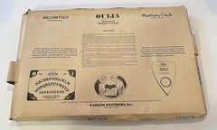 Ouija Board 600 Parker Bros Game William Fuld Box Planchette Salem, Mass EUC