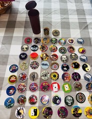 Vintage 1990s POGS Slammer & Slammers Milk Caps Huge Lot 90s Kids Toy
