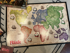 Risk The Game of Strategic Conquest Board Game 2015 Hasbro Gaming Complete