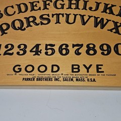 1967 Ouija Board Parker Brothers No.602 William Fuld Wooden Deluxe Edition Rare