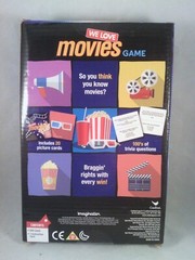 Cardinal Ready-To-Roll Fast-Paced Games We Love Movies Games -200 cards SEALED.
