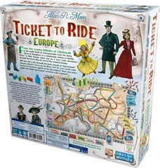 Days Of Wonder Ticket to Ride: Europe Board Game blue (DO7202)