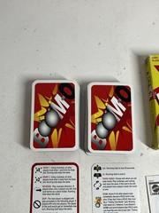 UNO Boomo BOOM-O Family Card Game Ultra Rare Mattel 2000 Out of Print COMPLETE