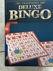 Cardinal Games – Traditions Deluxe Bingo Set – Plastic Bingo Cage With 75 Balls