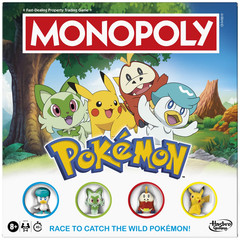 Monopoly Pokemon Board Game with Characters 2025 by Hasbro – NEW