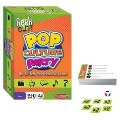 Geek Out! Pop Culture Party 2017 Game Night Playroom Brand New Sealed