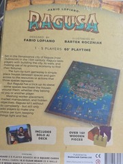 Ragusa Board Game by Capstone Games NEW in Shrink