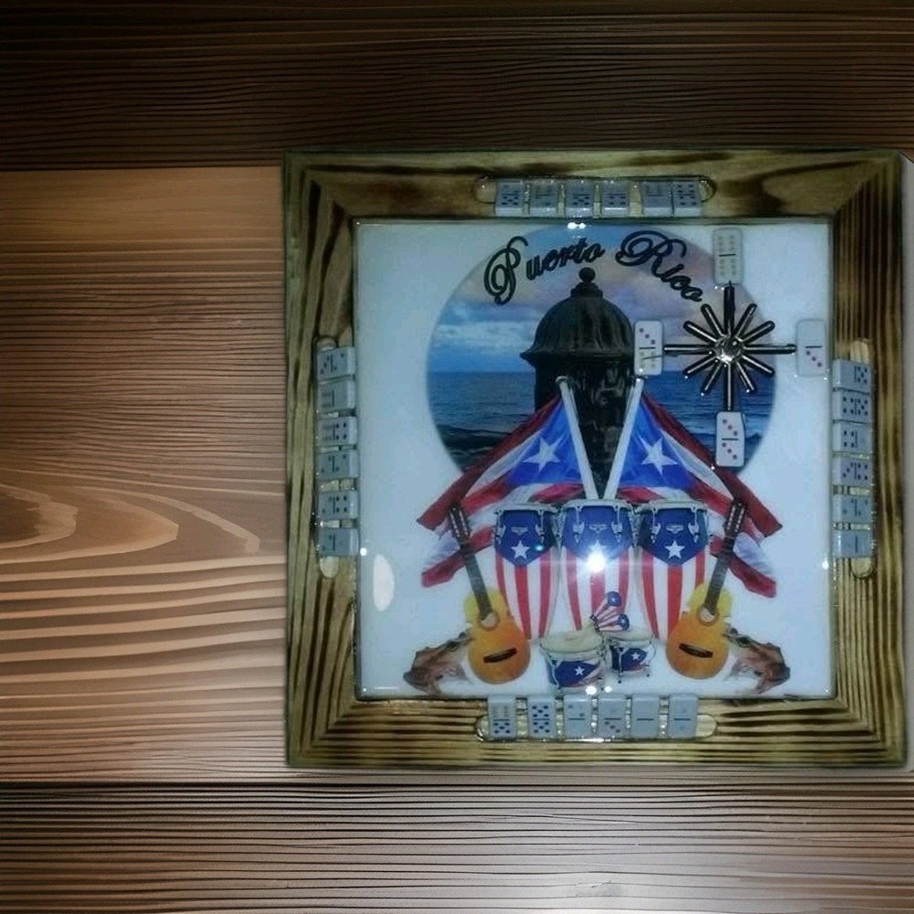 Mini Puerto Rico Clock