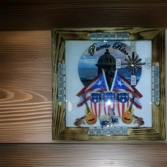 Mini Puerto Rico Clock