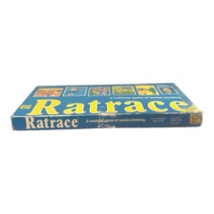 Vintage 1974 “Ratrace” Board Game Social Climbing Waddingtons 70s 100% COMPLETE!