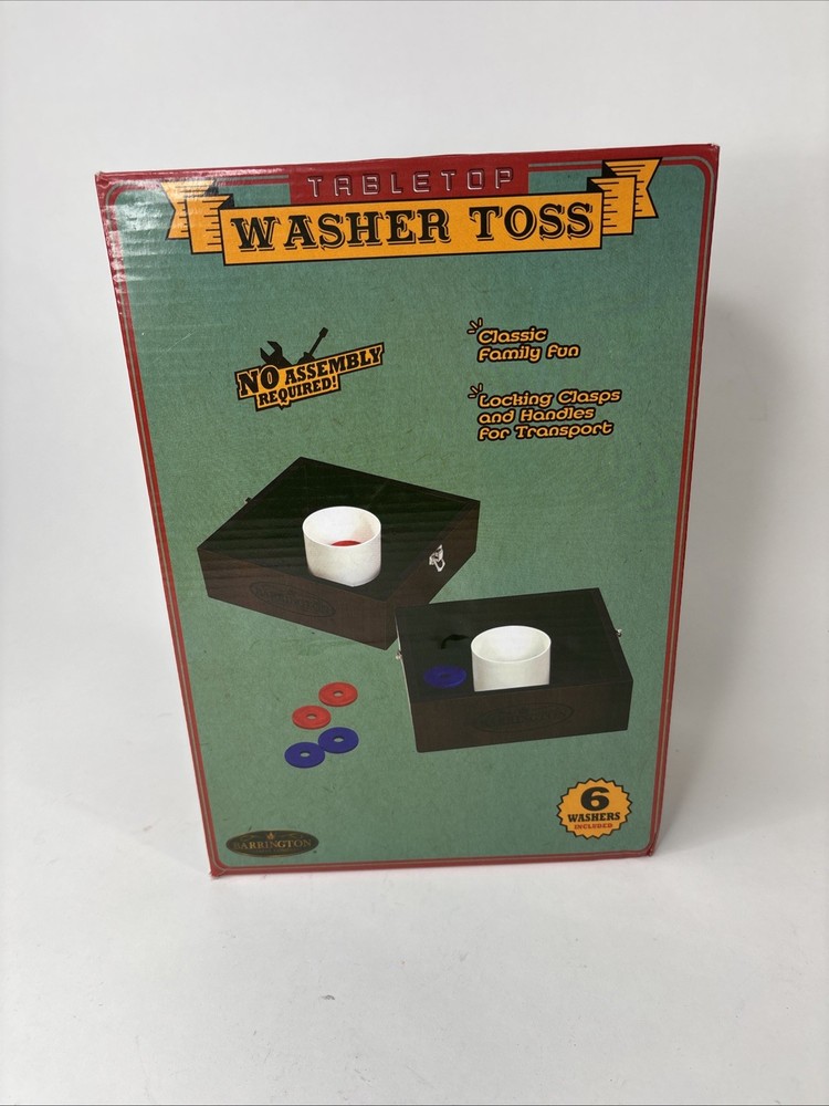 Barrington Tabletop Washer Toss Game 14+ Excellent Shape!