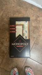 Brand New MONOPOLY GRAND Luxury Edition Folding Wood Board Rare Gift! SEALED