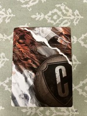 2014 DC Comics Crisis 1 Deck Game Animal Man Oversize Super Hero Card!