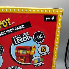 UNO Wild Jackpot Card Board Game Rare 2015 Mattel Slot Machine (Missing 2 Cards)