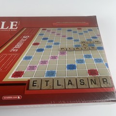 SCRABBLE CROSSWORD BOARD GAME by Milton Bradley Retro NEW & SEALED