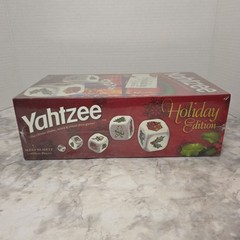 Yahtzee Holiday Edition Christmas Family Dice Game Hasbro USAopoly New Sealed