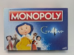Monopoly Board Game Coraline – Near Complete 97% Missing 2 Token 2 Chance 5 Tent
