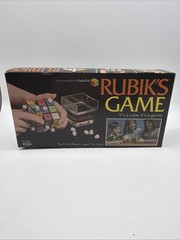 Vintage 1982 Ideal Corp RUBIK’S GAME Peg Toy Complete: Cube, Original Box, Rules