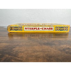 Vintage Harlesden Series Steeple-Chase Board Game Made in England Horse Racing
