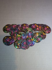 1993 Pog Pogs Lot Of 40 93.1 KQMQ Radio