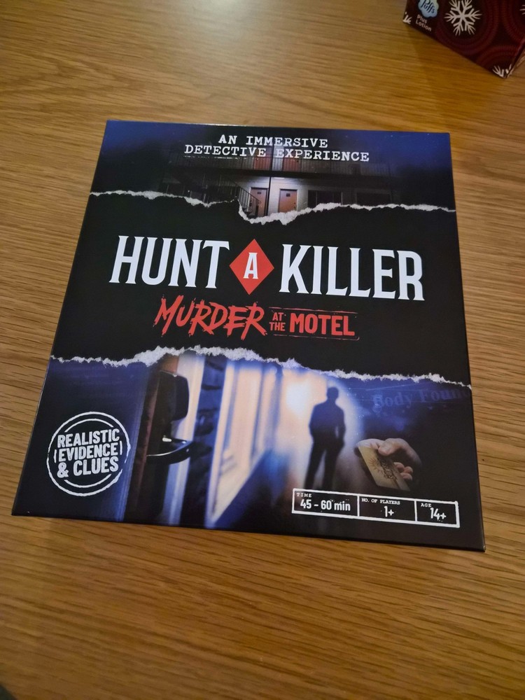 Hunt A Killer Murder at The Motel Immersive Crime Board Game 2023 Ages 14+