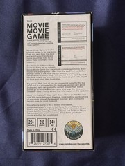 The Movie Movie Game – Kickstarter Party Card Game by The Valleyfolk *See Detail