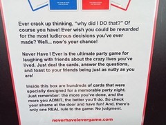 Never Have I Ever Party Card Game – The Game Of Poor Life Decisions For Ages 17+