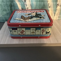Monopoly 5.5″ Tin Vintage Mini Lunch Box Hasbro 2000